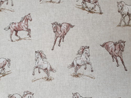 Horse fabric fat quarter - fat,