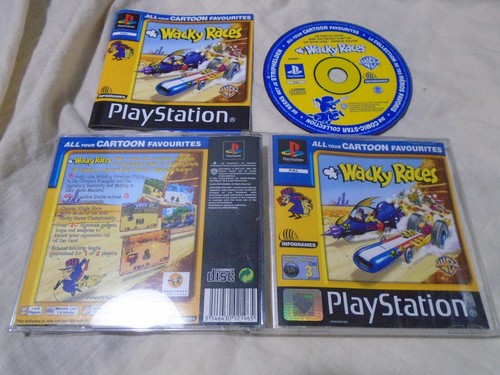 Wacky races ps1 - wacky, (complete)