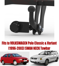 Swan Neck Tow Bar For VW Polo