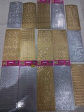 Peel off outline stickers card - off,