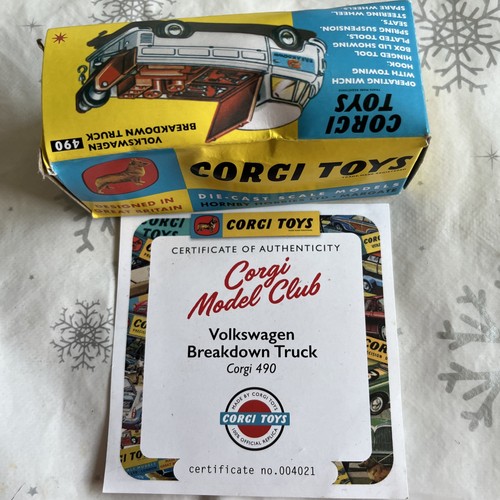 Corgi issue 490 volkswagen - corgi,