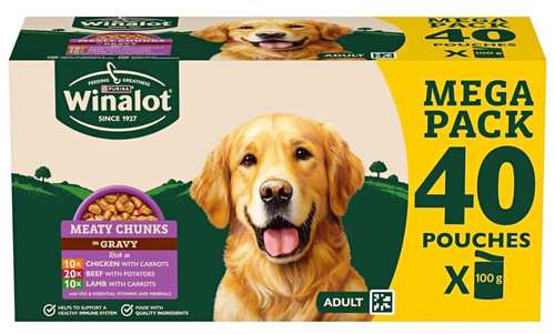 Winalot adult wet dog food - dog,