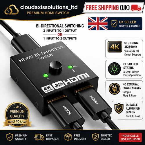 Hdmi splitter switch - 4k,
