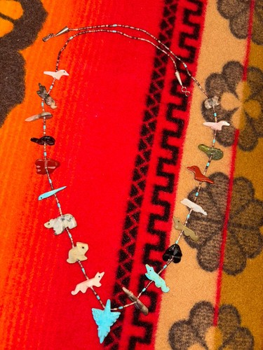 Vintage zuni animal multi - vintage,