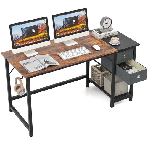140cm writing desk modern - 140cm,