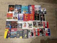 Football programme bundle - programme,