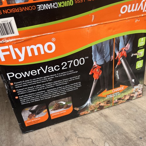 Flymo powervac 2700 - flymo, corded