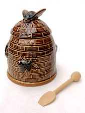 Vintage Ceramic Honey Pot