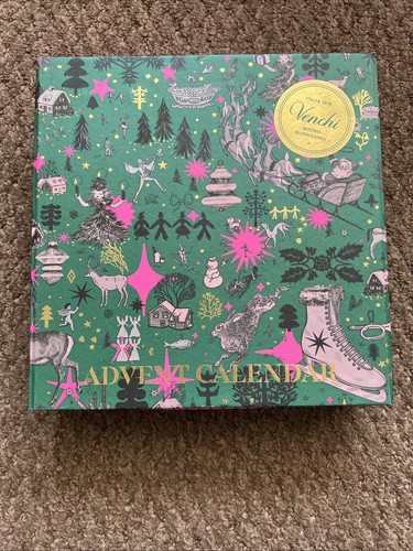 Empty venchi chocolate advent - chocolate,