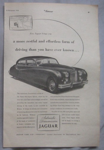 1956 jaguar mark - mark, vii