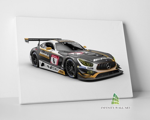 Amg racing car canvas art - racing, wall