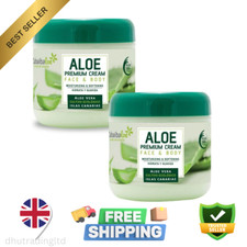Tabaiba Premium Aloe Vera Cream - Moisturising and Soothing, 300ml - Pack of 2