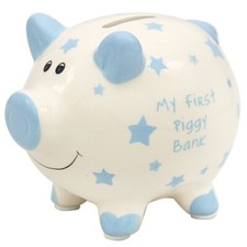 First piggy bank - my, ceramic