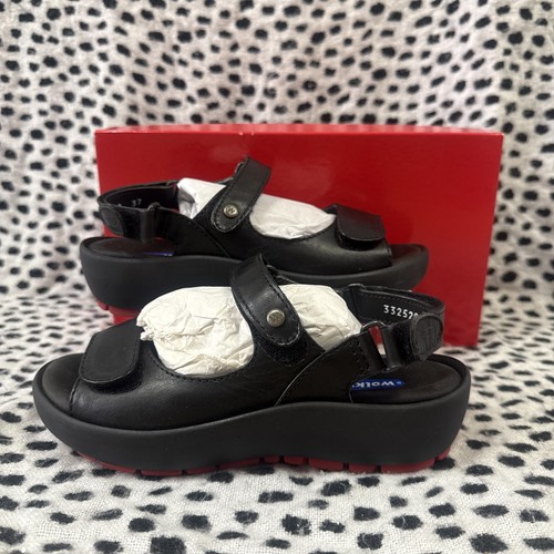 Wolky black walking - walking, leather