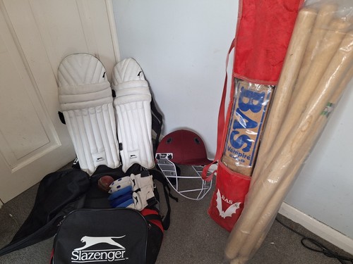 Used cricket gear bag - used,