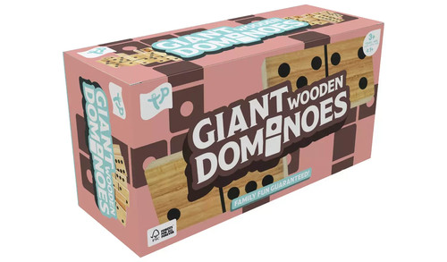 Giant wooden dominoes set - giant,