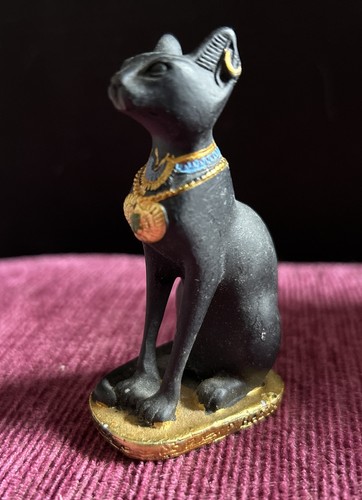 Egyptian bastet cat figurine - bastet,