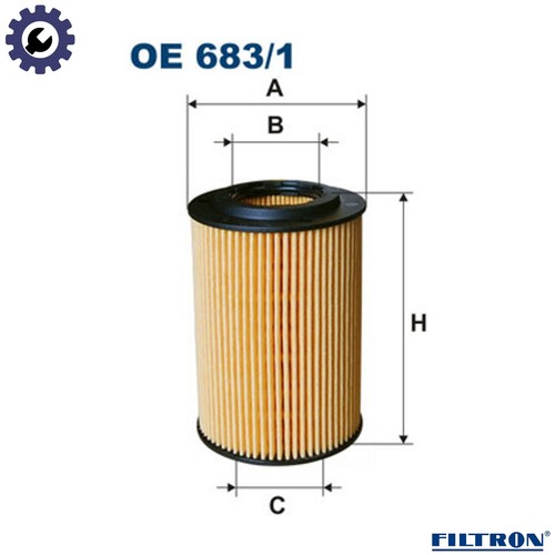 Oil filter 683 - 683/1, honda