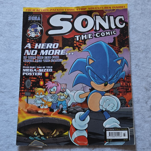 Fleetway sonic the - sonic, comic