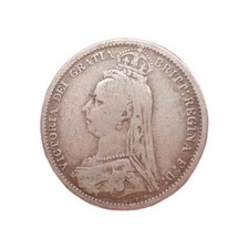 1888 Queen Victoria .925