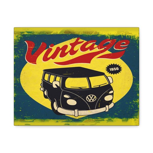 Retro 1950 classic - retro, van