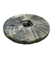 Large Antique Garden Feature Burrstone Mill Wheel - UKAA