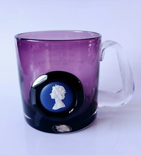 Wedgwood Jasperware Blue Glass