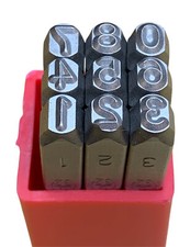 4MM NUMBER STAMPS JEWELLERY