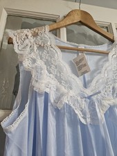 Vintage Avon Blue & White Lace