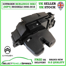 OE NEW CITROEN BERLINGO MULTISPACE MK2 TAILGATE BOOT LID LOCK (8719G5) 2008-2018