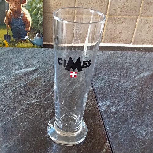 Cimes pilsner beer - beer, glass