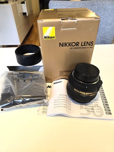 Nikon nikkor 50mm f1 - nikkor, af-s