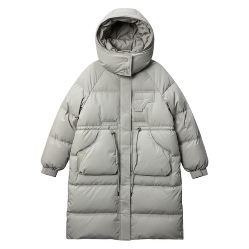 Women duck down long puffer - down,