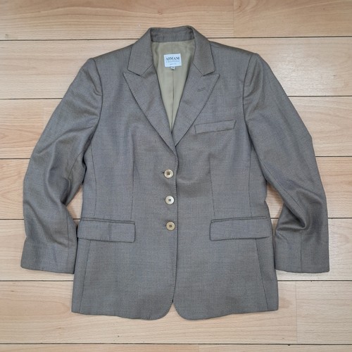 Armani collezioni grey wool - armani,