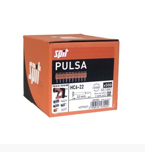 Spit pulsa nails hc6 22mm - spit,