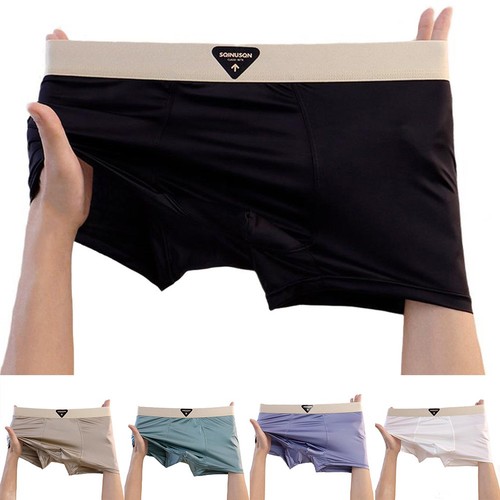 Men casual breathable ice - men, silk