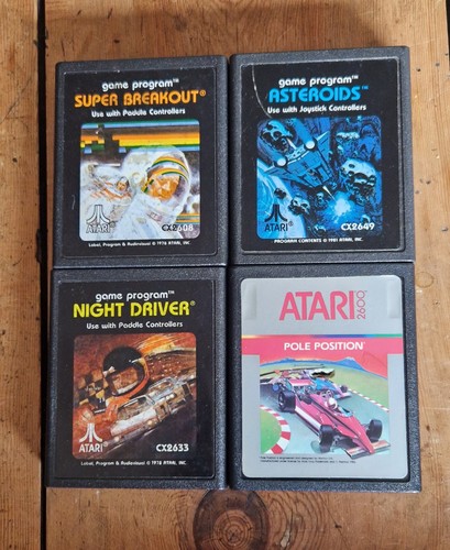 Atari 2600 console and games - 2600,