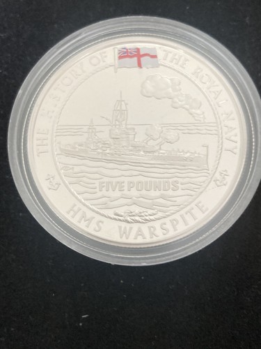 Alderney 2005 silver coin - £5,