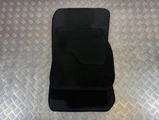 BMW E90 E91 Tailored Luxury Floor Mats Heel Pad Supreme Black Front Rear