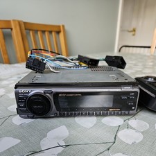 Vintage Retro  Sony XR-C7200R Radio Cassette MD CD Changer Control 