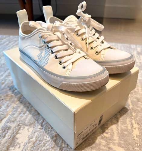 Emporio armani white grey - white/grey, low