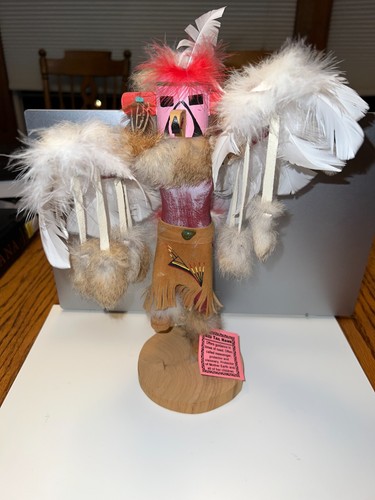 Kachina doll red - red, tail