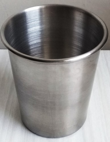 Stainless steel metal tumbler - stainless,