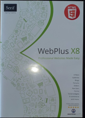 Serif webplus - webplus, x8