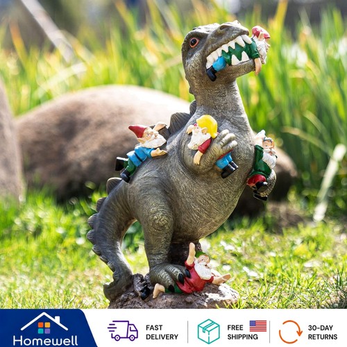 Adorable dinosaur gnome - 14",