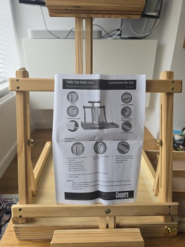 Artist adjustable table - adjustable,