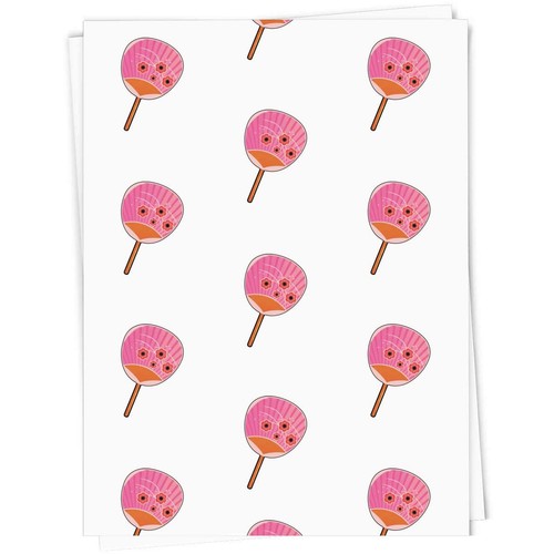 Japanese fan gift wrap - fan',