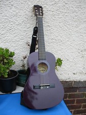 Palma Junior Acoustic Guitar Pack With Case - Pitch Pipes and Spare Strings.