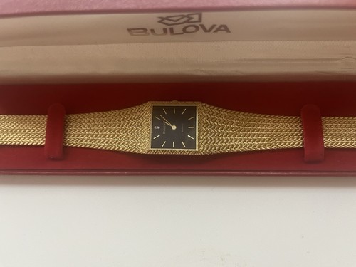 Vintage gold plated - gold-plated, bulova