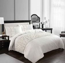 Aurora Duvet Cover Set Ruffled